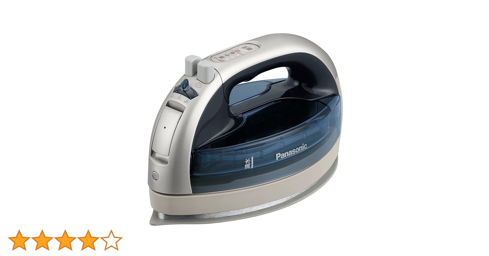 Amazon | パナソニック コードレススチームWヘッドアイロン シルバー